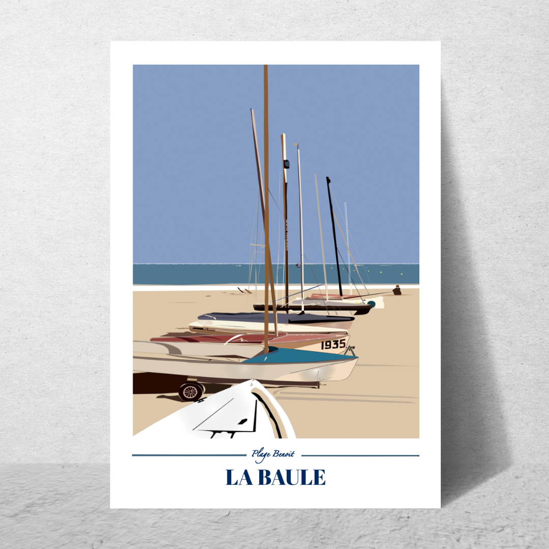 Les Bateaux baulois - plage benoit