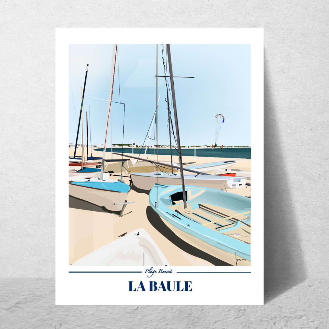 Les Bateaux baulois - plage Benoît version. 2022