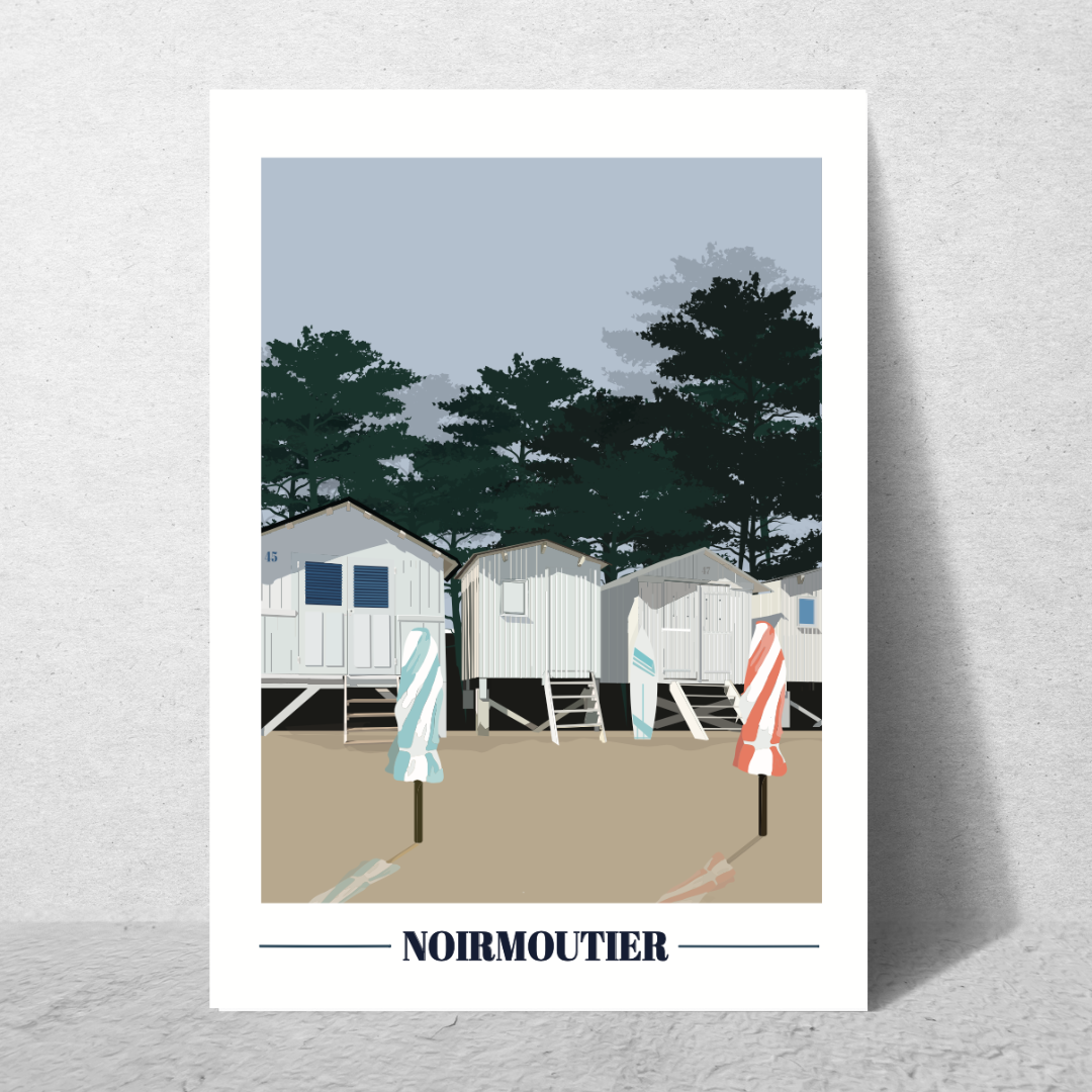 Cabines de Noirmoutier