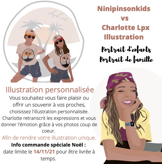 Ninipinson kids vs Charlotte Lpx Illustration